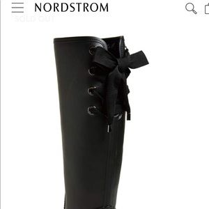 Authentic Coach rain boots - worn 2x